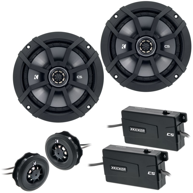 Set De Medios Kicker Css65 6.5 300W Max