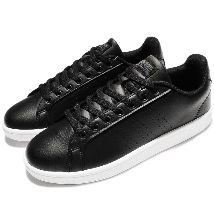zapatos adidas negro con blanco