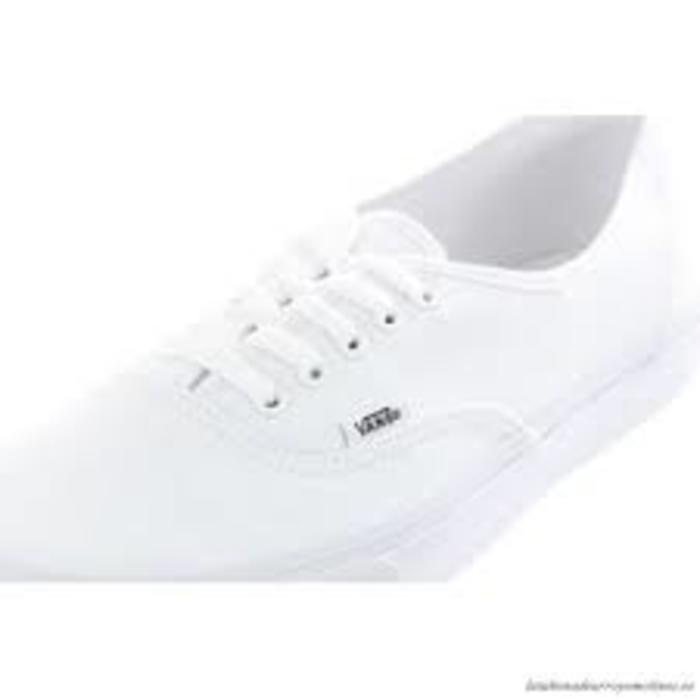Tenis Vans Authentic True White Nuevo Vn000ee3w00