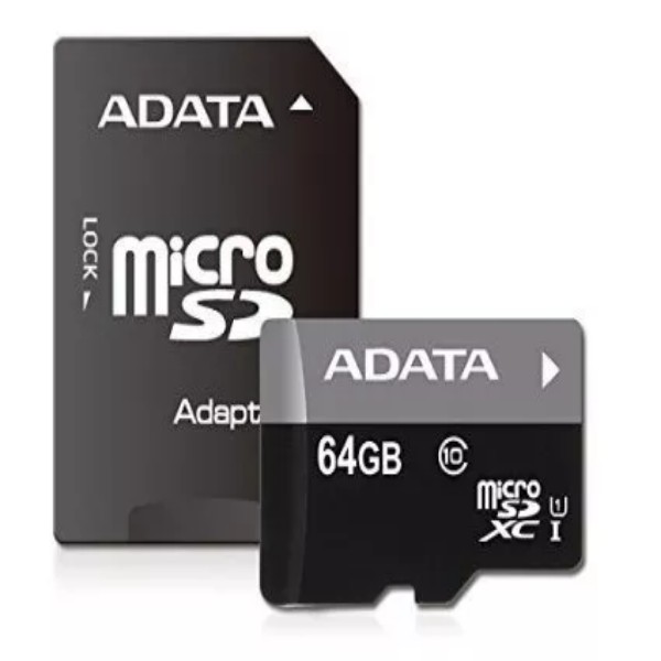 Adata Memoria Micro Sd Hc 64gb Uhs-i Clase 10 Celulares 50mb