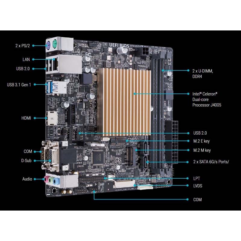 CPU Cpu Intel Dual Core Hdd 1tb Ram 8gb Ddr4