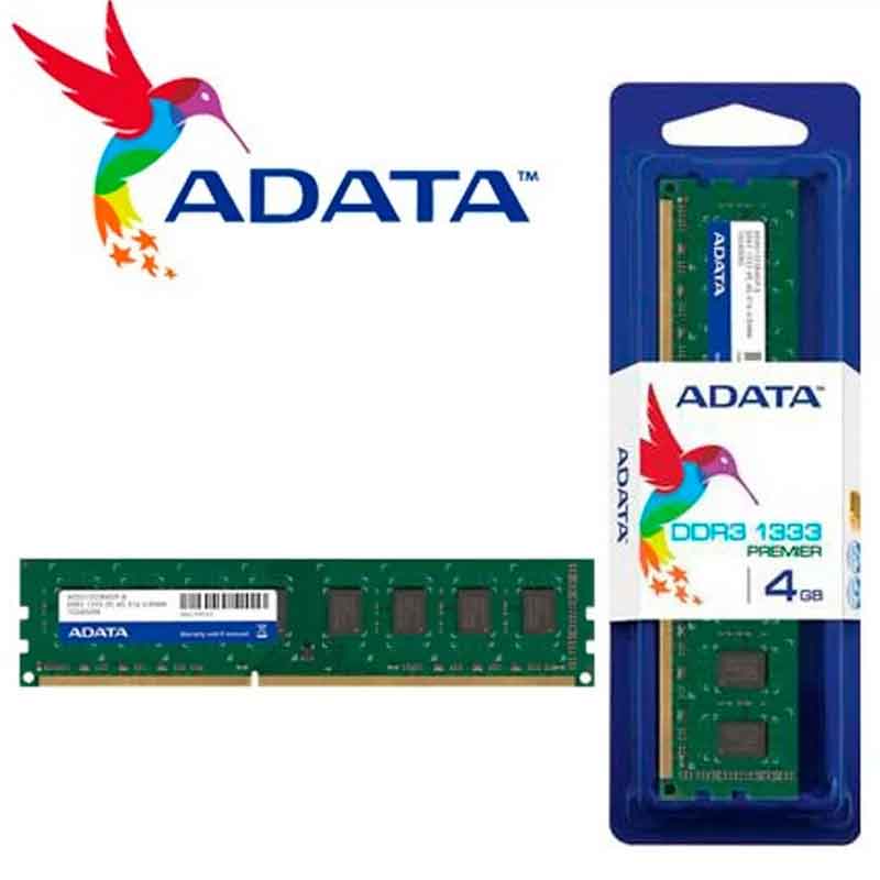 Memoria RAM DDR3 4GB 1333MHz ADATA Premier PC AD3U1333W4G9-S 