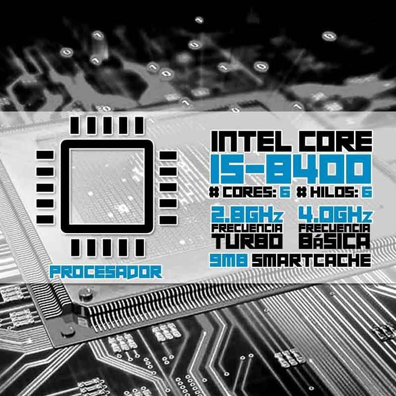 CPU Gamer Gtx 1660ti 6gb Intel I5 8gb 1tb 80+