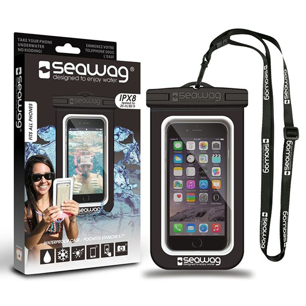 Funda Protectora Seawag Para Celular Negra Y Blanco