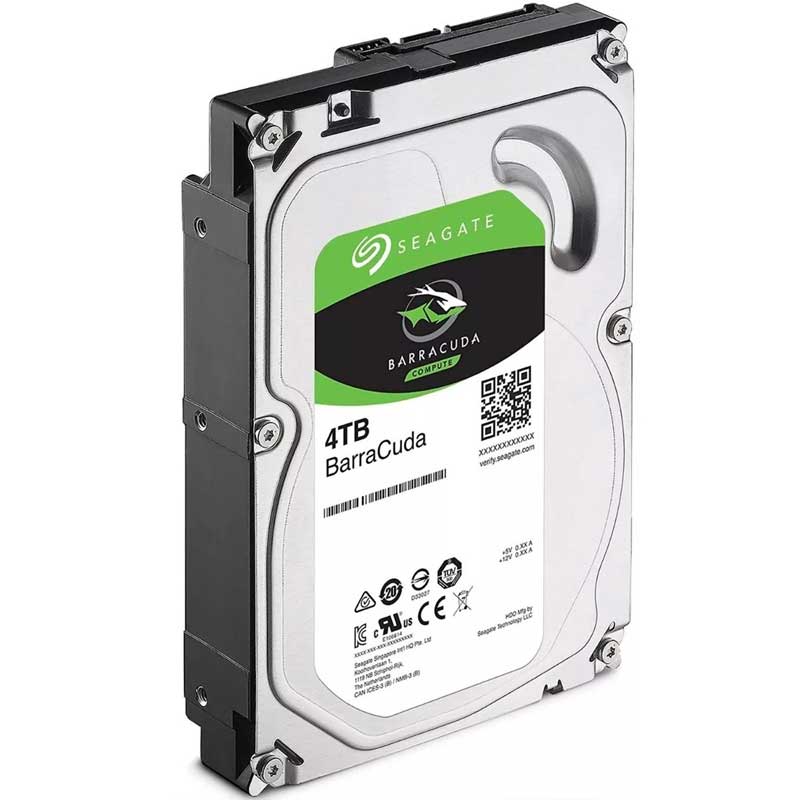Disco Duro 4tb Seagate Barracuda Sata3 5900rpm St4000dm005