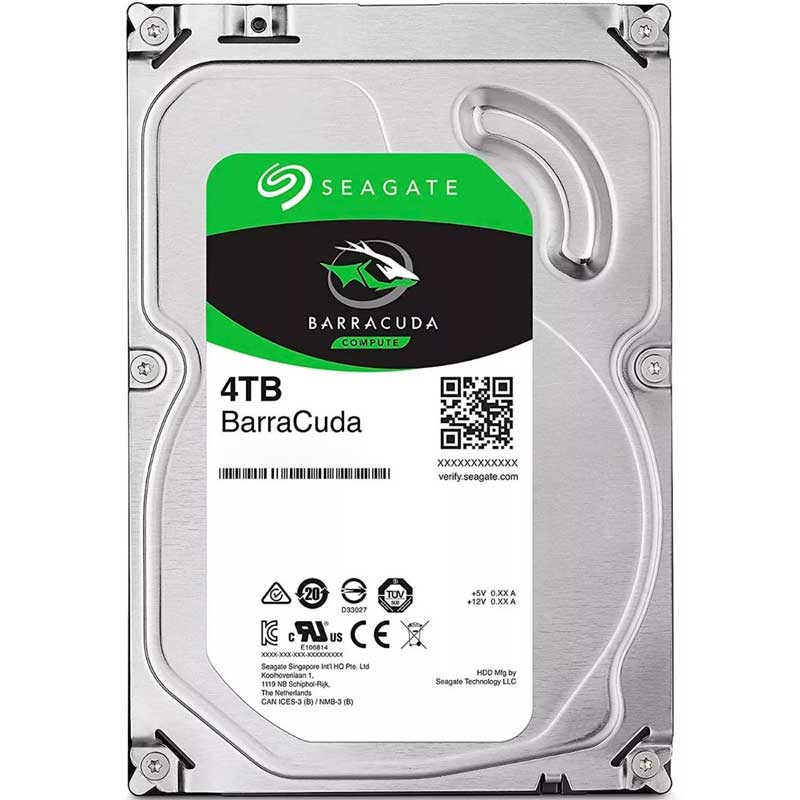 Disco Duro 4tb Seagate Barracuda Sata3 5900rpm St4000dm005