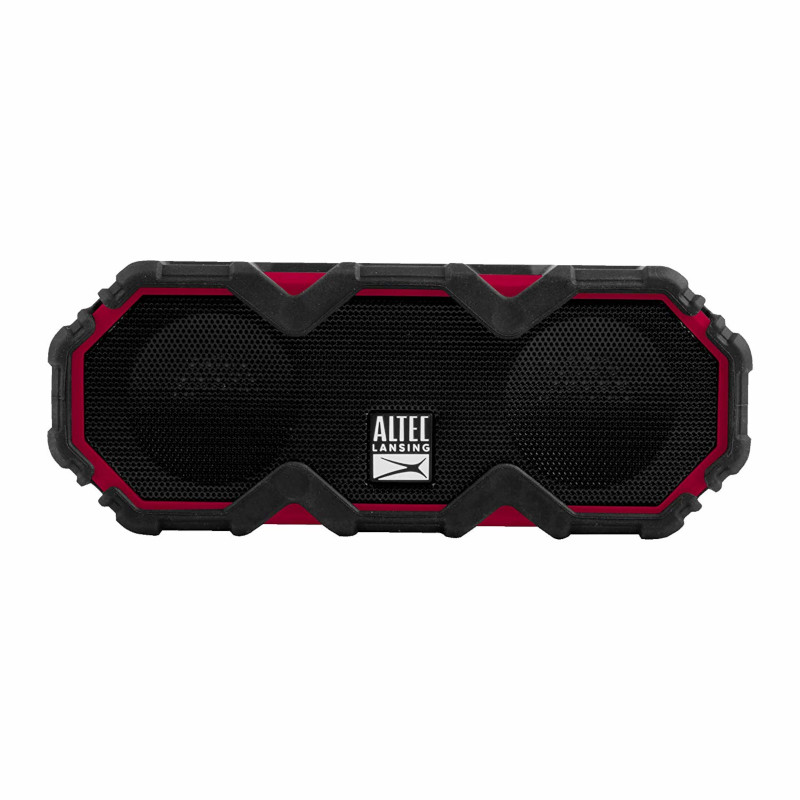 BOCINA ALTEC LANSING MINI LIFE JACKET IMW479 ROJO Y NEGRO