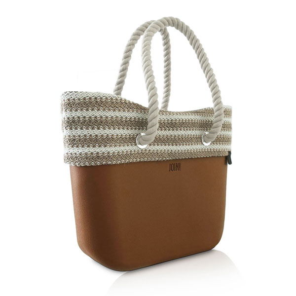 Bolsa de mano JOIN! HANDBAGS YUTA café