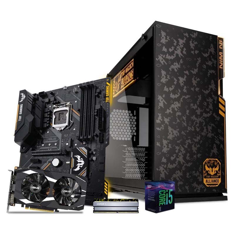 CPU Gamer Gtx 1060 6gb Core I5 1tb 8gb 80+ Rog