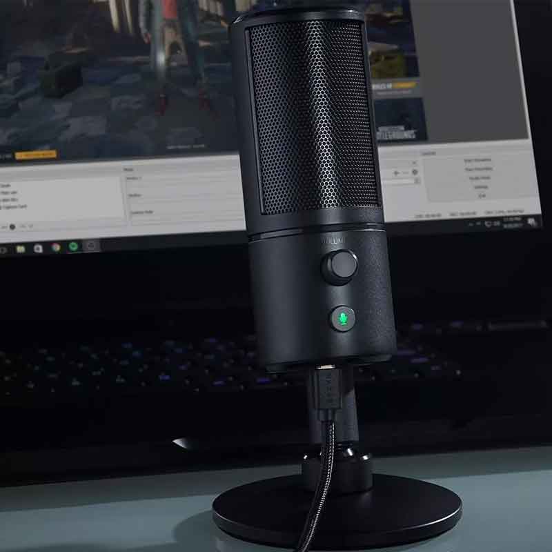 Microfono RAZER SEIREN X Profesional Streamlabs Negro RZ19-02290100-R3U1 