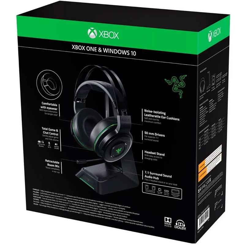 Audifonos Gamer RAZER THRESHER Ultimate Xbox One Inalambricos RZ04-01480100-R3U1 