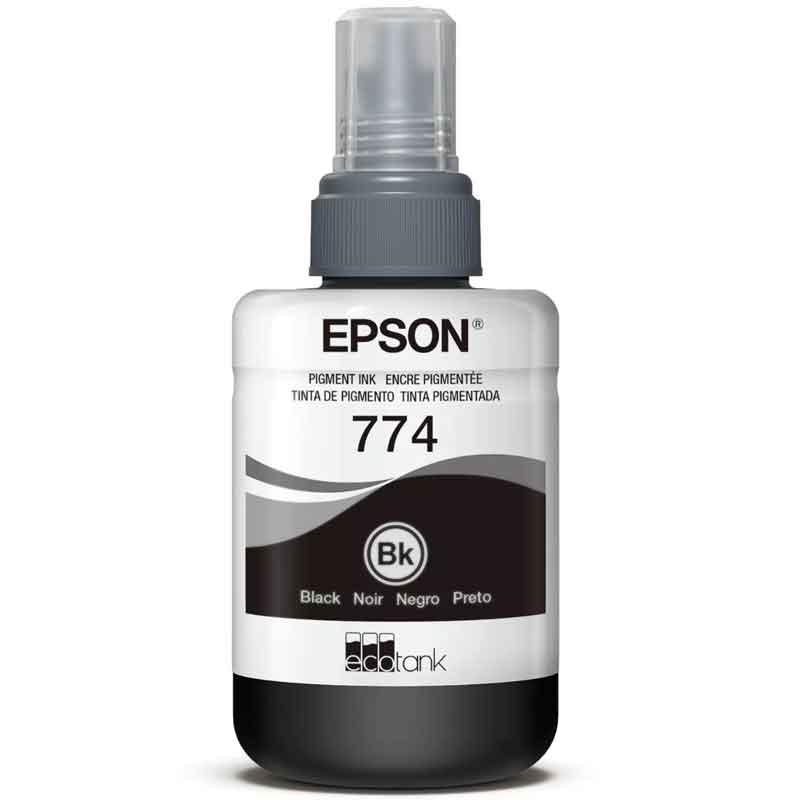 Kit 2 Botellas Tinta EPSON T774 Negro para M100 M105 M200 M205 