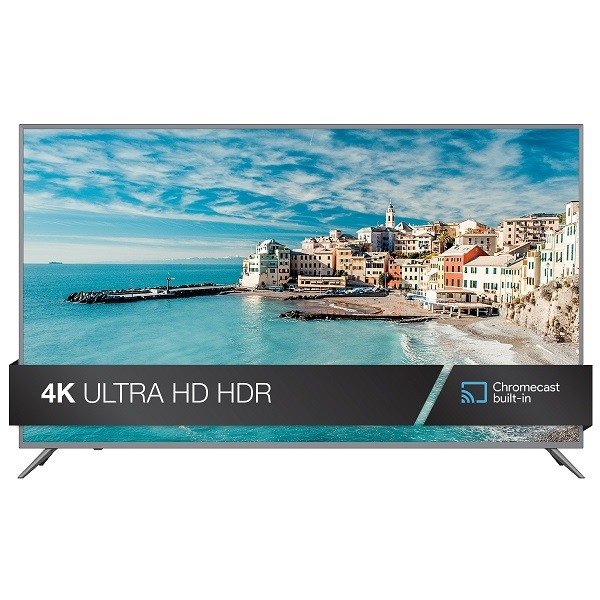 Pantalla Smart TV JVC 65" LED 4K UHD Chromecast LT65MA875 - Reacondicionado