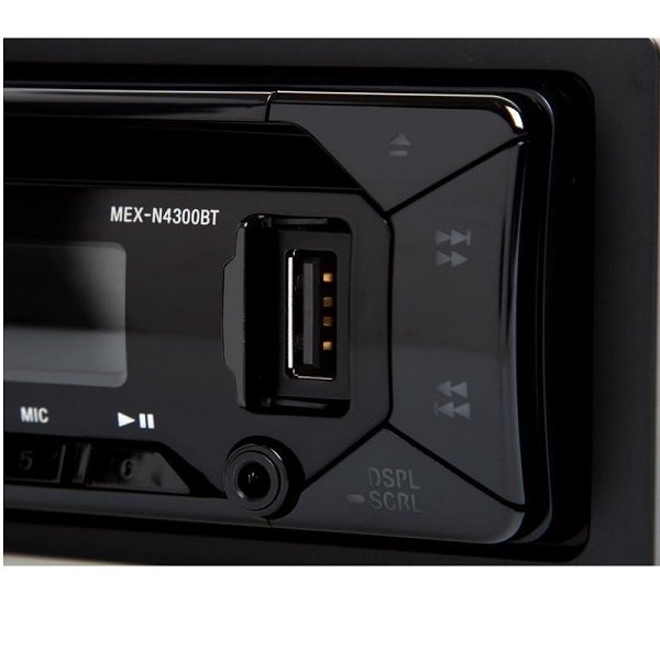 Autorestereo Sony 55 W x 4 CD Bluetooth USB MEX-N4300BT