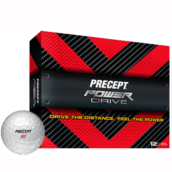 Paquete de 15 pelotas de golf Precept Powerdrive