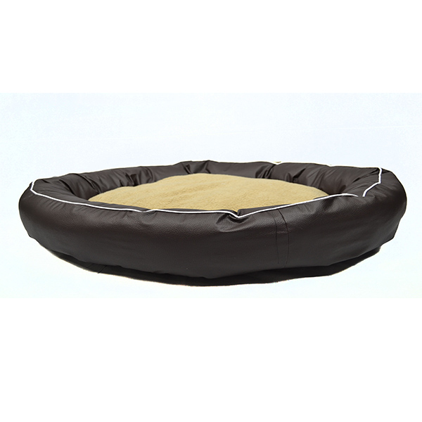 Cama Para Perro Mediano Premium Chocolate Lunics Pets