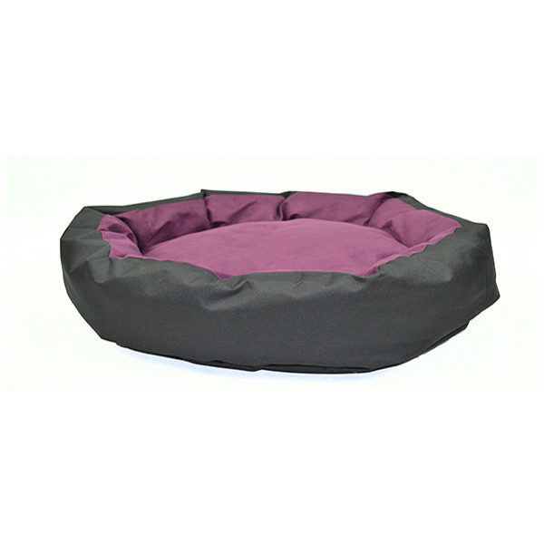 Cama Circular Para Perro Chico Morado Lunics Pets