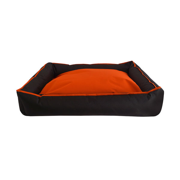 Cama Para Perro Grande Cojin Rojo Lunics Pets