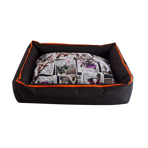 Cama Para Perro Grande Con Almohadilla Desmontable Travel Lunics Pets