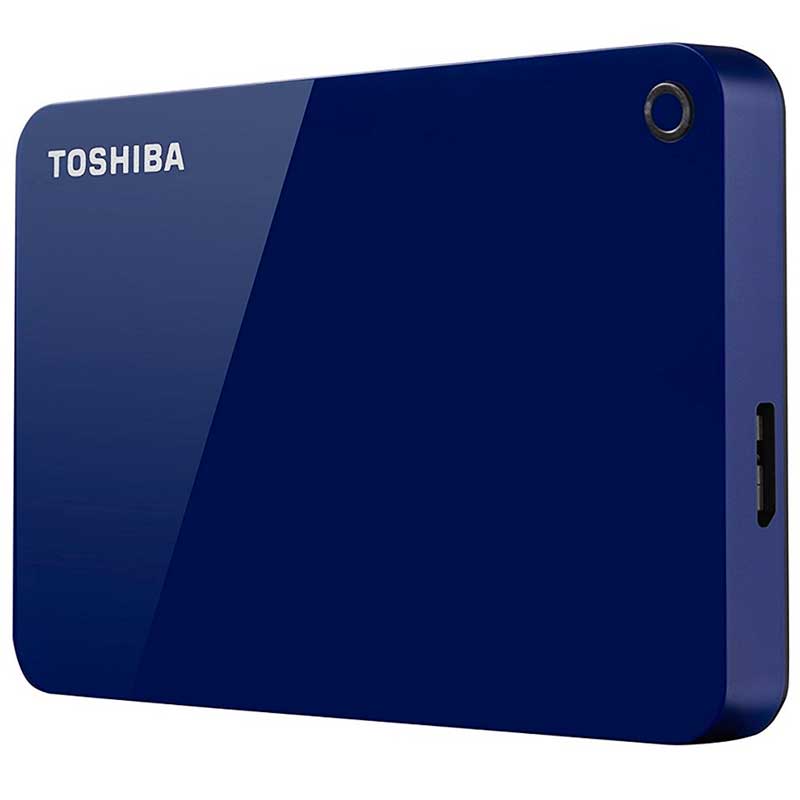 Disco Duro Externo 1TB TOSHIBA Canvio Advance USB 3.0 HDTC910XL3AA Azul