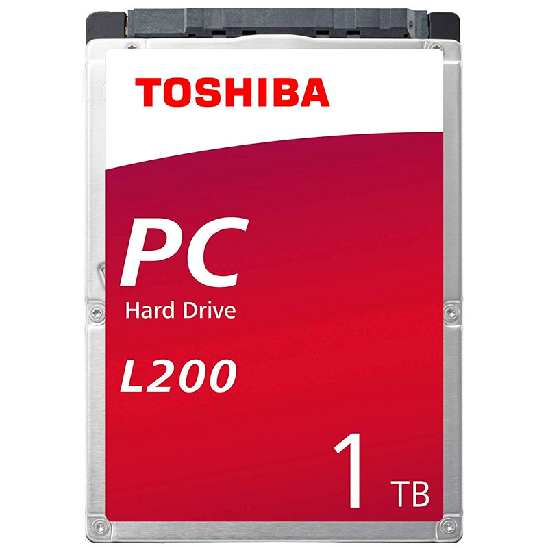 Disco Duro Interno 1TB Toshiba L200 5400RPM 2.5 SATA III HDWL110UZSVA 