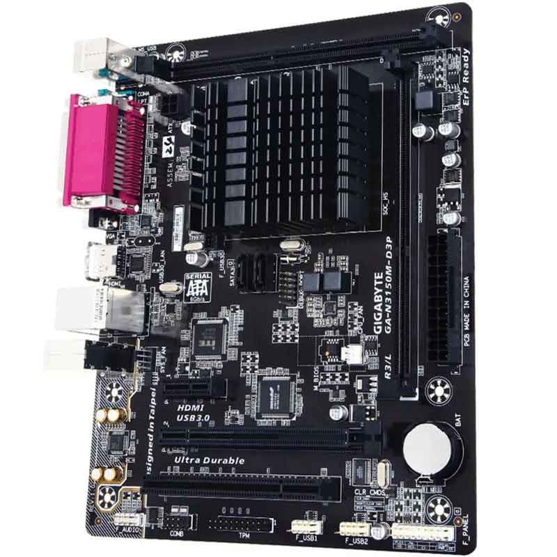 Tarjeta Madre Gigabyte Ga-n3150m-d3p N3150 1,6 Ghz Ddr3
