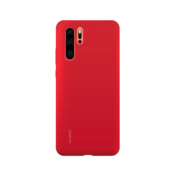 Huawei Cubierta SilicÃ³n P30 PRO Rojo 51992876