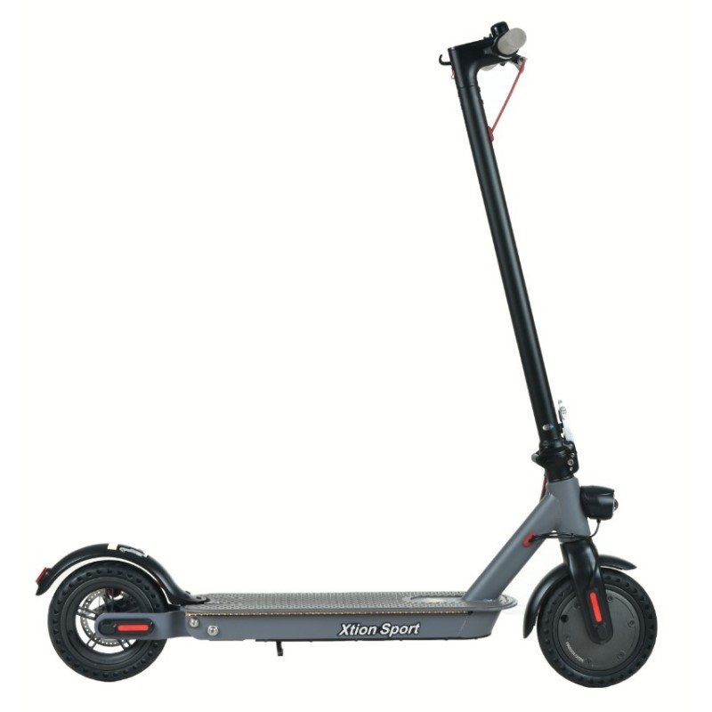 Scooter Patin Electrico Xtion Sport Color Negro con Asiento Desmontable 