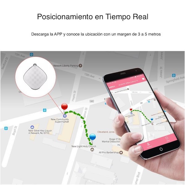 Rastreador GPS A9 con Seguimiento en Tiempo Real Azul