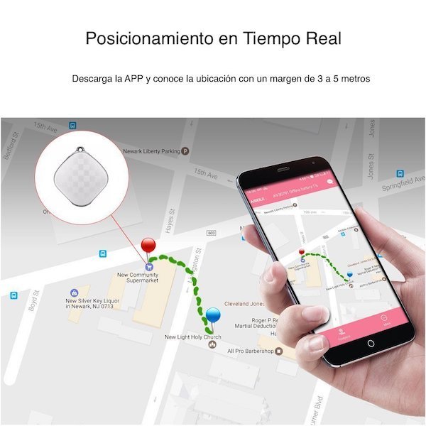 Rastreador GPS A9 con Seguimiento en Tiempo Real Rojo