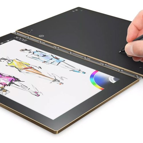 Tablet LENOVO Yoga Book YB1-X90F X5 Z8550 4GB 64GB 10.1 Dorada Android 6.0 ZA0V0087MX 