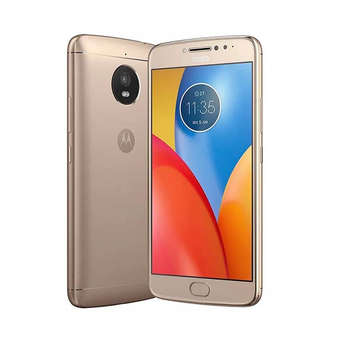 Celular Motorola Moto E4 Dorado 5" 16GB Sin Huella XT1765 + MemoriaSD 32GB + Pulsera