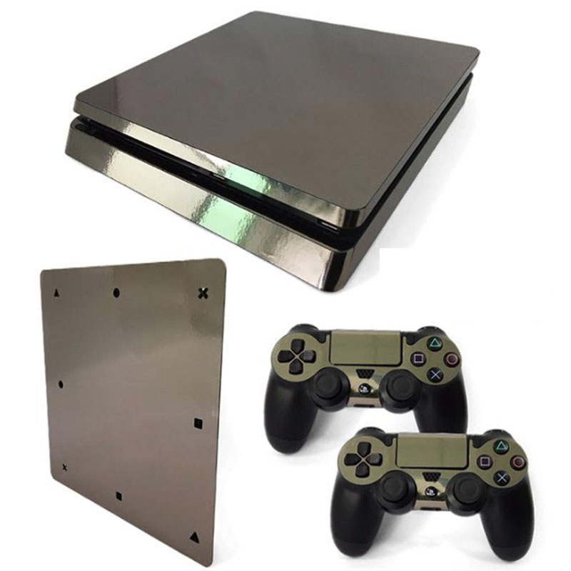 Ps4 Slim Skin Estampa Pegatina Para Playstation 4 Slim Espejo