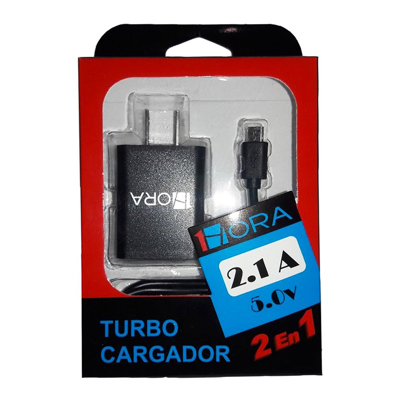 Turbo Cargador Usb V8 Cable Micro Usb 5v 2a 1hora