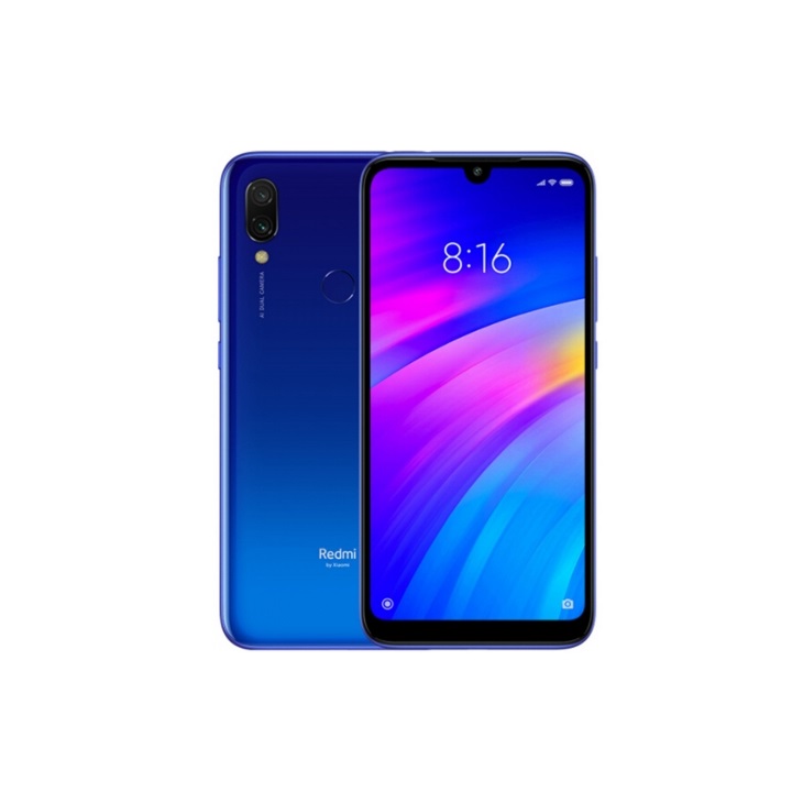 Celular Xiaomi Redmi 7 32GB 3GB Ram 6.26 pulgadas 12+2MP Desbloqueado AZUL