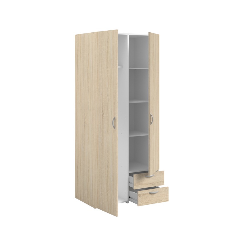 Armario New York 2 Puertas Roble - Kessa