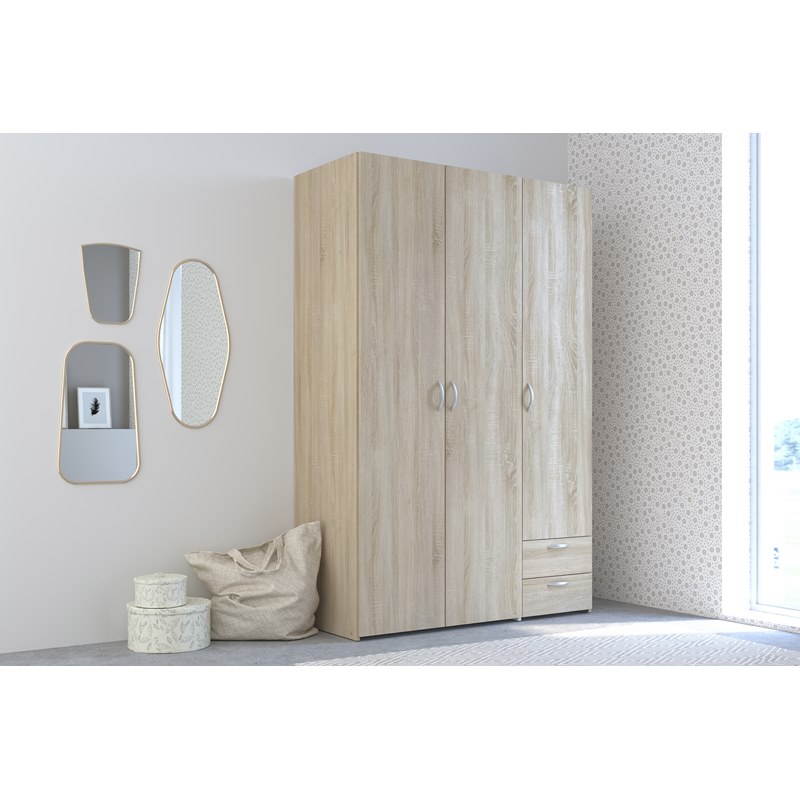 Armario New York 3 Puertas Roble - Kessa.