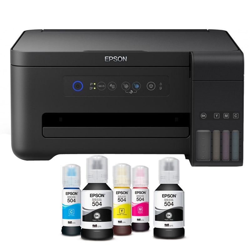 Impresora Multifuncional Epson L4150 Ecotank Inalambrica 5 Tintas