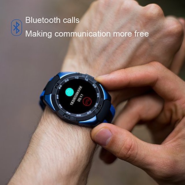 Smartwatch Deportivo L3 Monitoreo de Frecuencia Cardíaca Multi Apps Azul