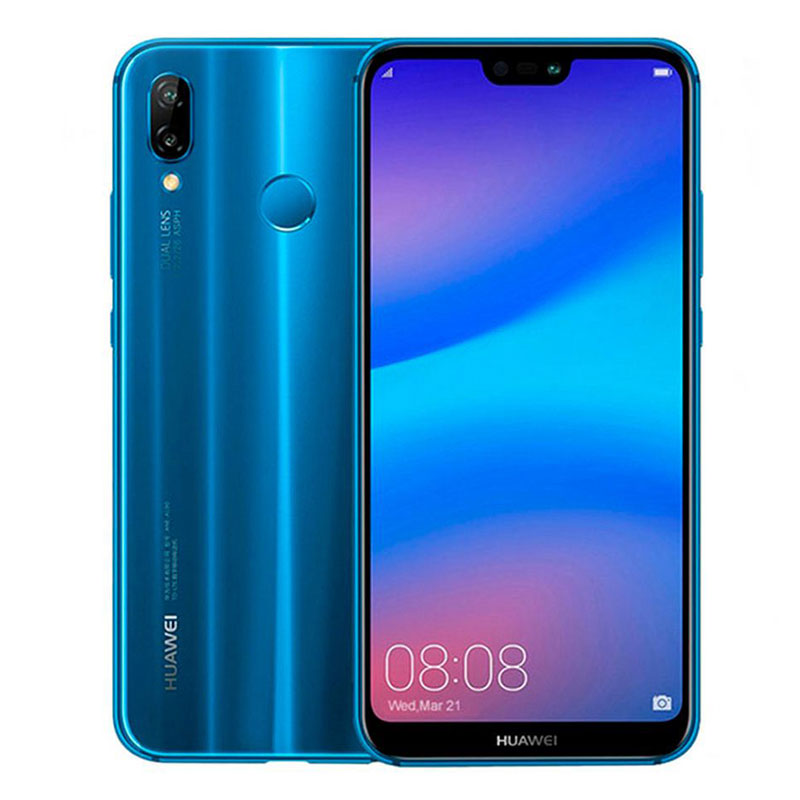 Celular Huawei P20 Lite Azul 64gb  4gb Ram Nuevo 16mp Dual