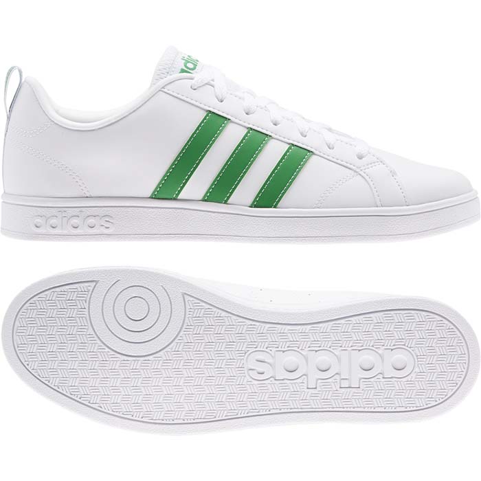 Tenis Adidas Advantage Blanco/Verde - D97609