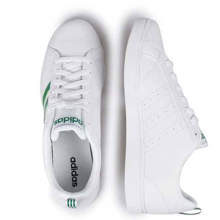 Tenis Adidas Advantage Blanco/Verde - D97609