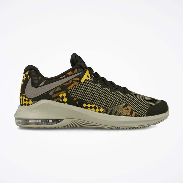 Tenis Nike Air Max Alpha Trainer Verde/Amarillo - AA7060 301