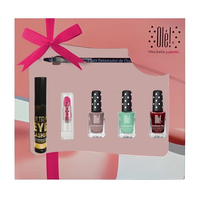 Kit de Cosmeticos Olé! 6 Piezas