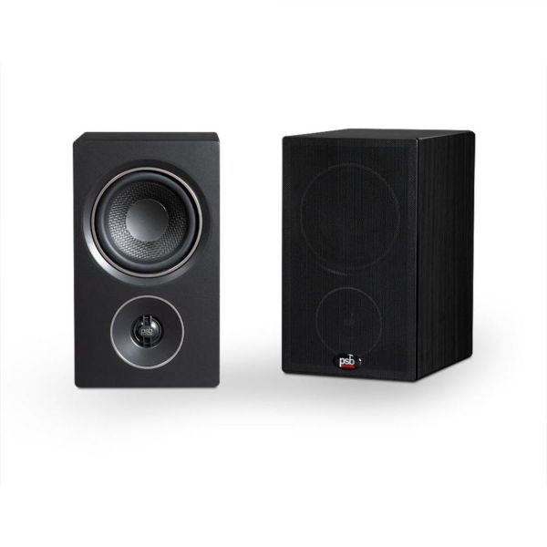 Juego De Bafles De Estanteria Psb Alpha P3 Black Ash 2 Vias Negro