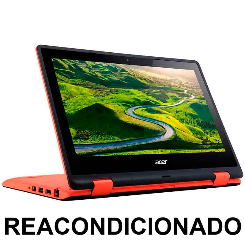 Laptop ACER Aspire R R3-131T-C3PV N3060 4GB SSD 64GB 11.6" Rosa 6M GTA ReAcondicionado 