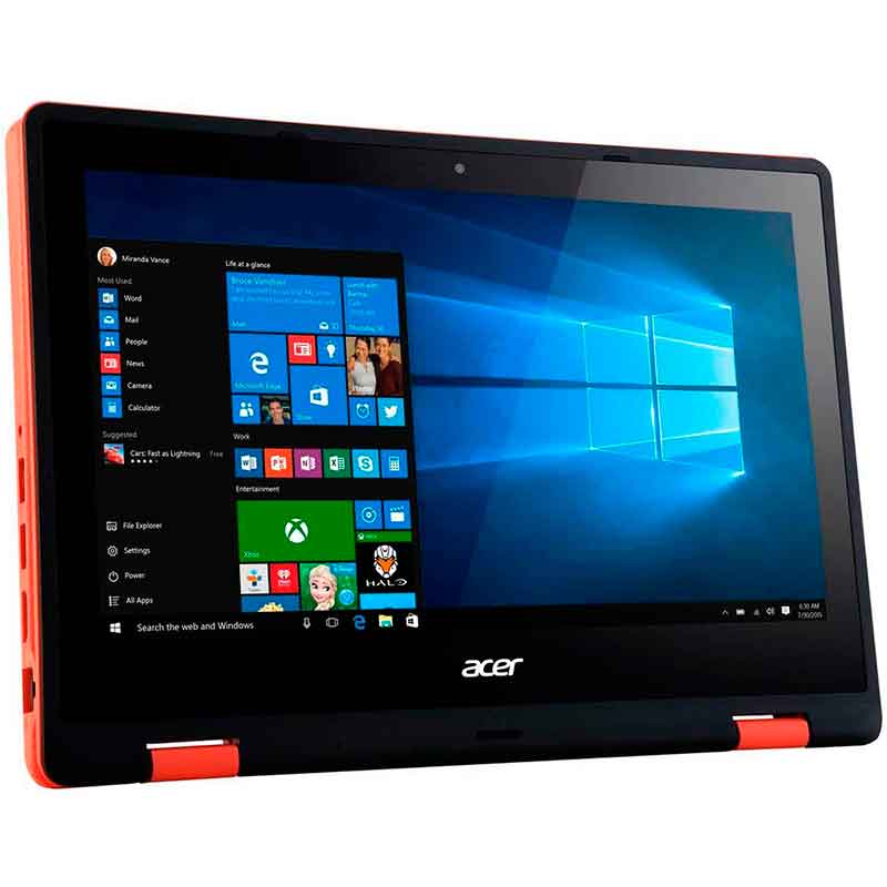 Laptop ACER Aspire R R3-131T-C3PV N3060 4GB SSD 64GB 11.6" Rosa 6M GTA ReAcondicionado 