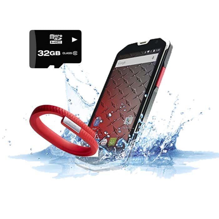 Celular Ans H450r Uso Rudo Resistente Al Agua 8GB Dual Sim - Desbloqueado - KIT