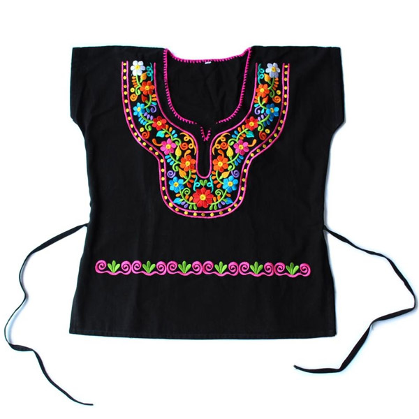 Blusa Bordado Tlaxcalteco Med