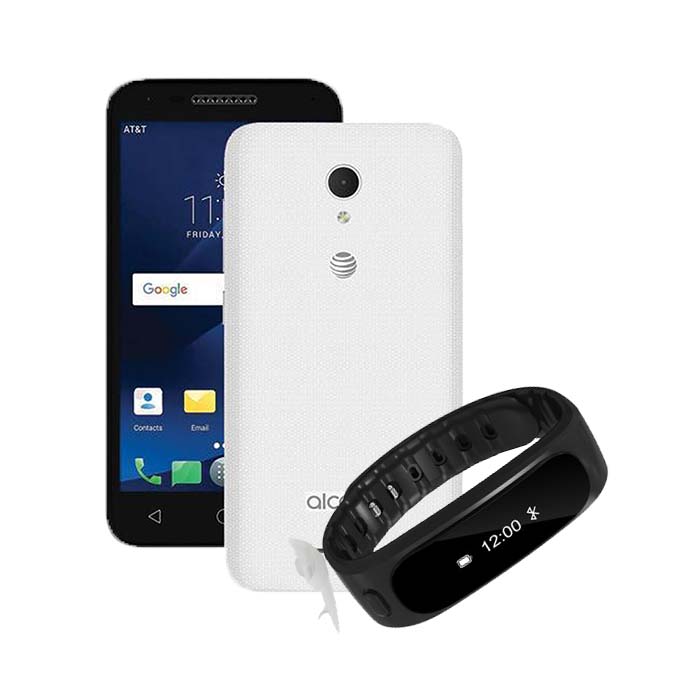 Celular Alcatel Cameox 16GB Blanco - Desloqueado - 5044R - Kit